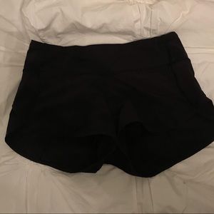 Black Lululemon shorts